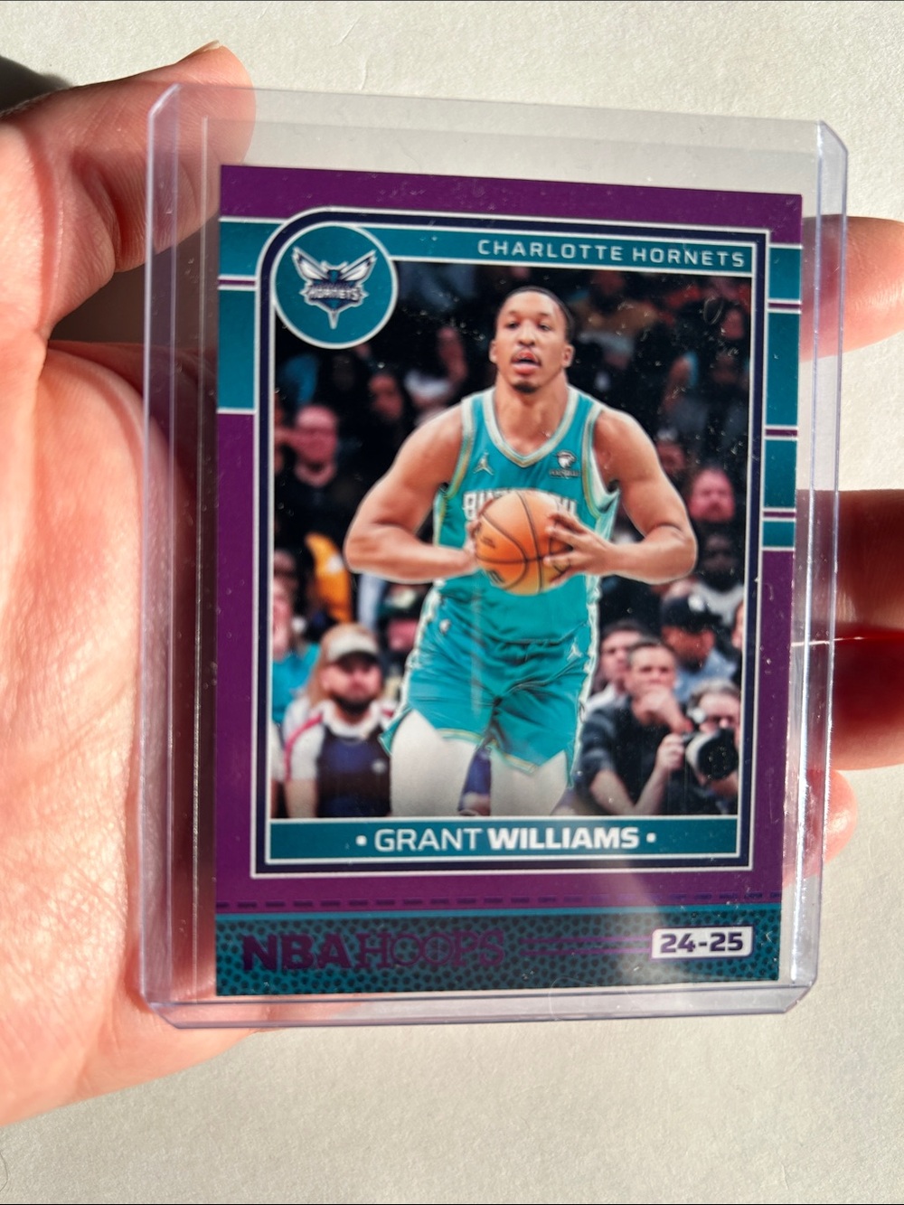 Grant Williams Charlotte Hornets Basketball Card - Teal